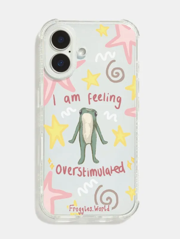Froggles World x Skinnydip Overstimulated Frog Shock iPhone Case sold by Skinnydip London