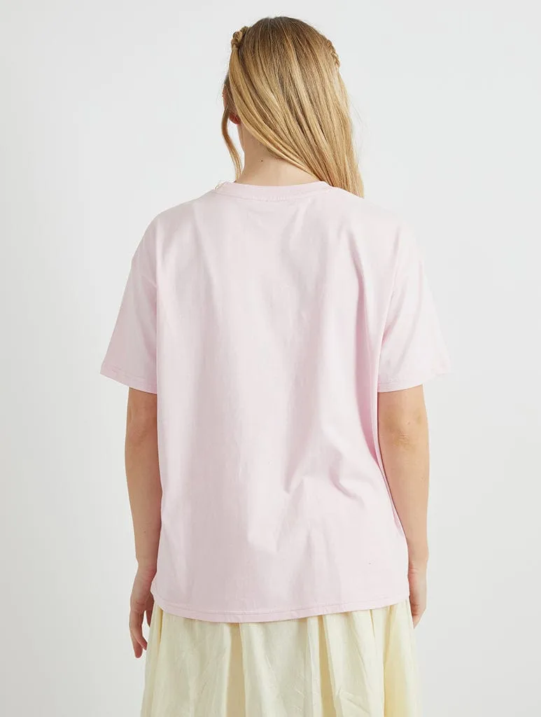 CEO of my Own Life T-Shirt In Pink sold by Skinnydip London product image thumbnail 2