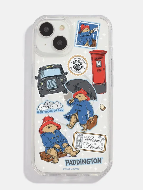Paddington x Skinnydip Travel Sticker MagSafe iPhone Case sold by Skinnydip London