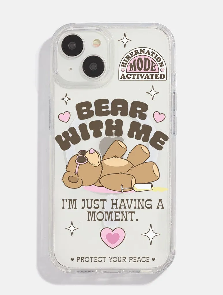 Bear With Me MagSafe iPhone Case sold by Skinnydip London