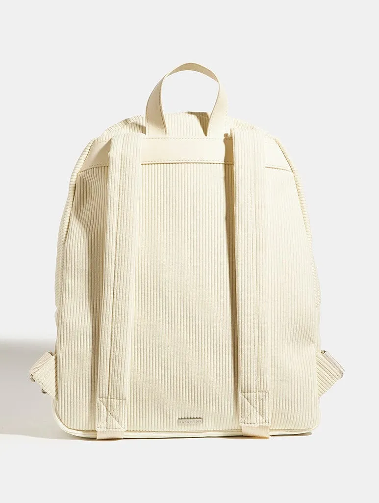 Burgundy Bow Embroidered Backpack sold by Skinnydip London product image thumbnail 3