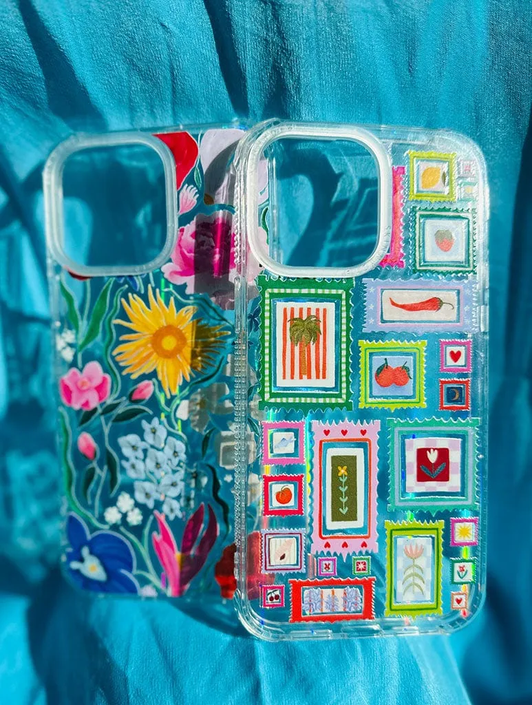 Kate Fox x Skinnydip Stamps Shock iPhone Case sold by Skinnydip London product image thumbnail 2