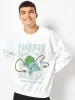 Pokemon Men's #001 Bulbasaur Sweatshirt In White sold by Skinnydip London