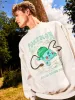 Pokemon Men's #001 Bulbasaur Sweatshirt In White sold by Skinnydip London