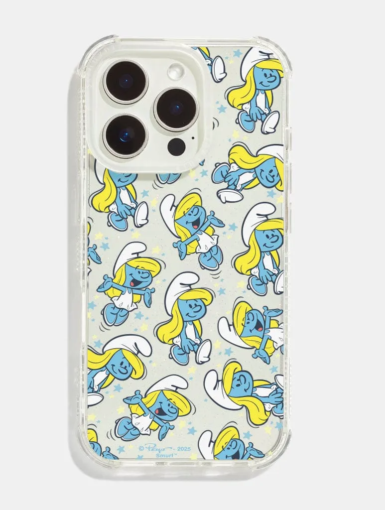 The Smurfs Smurfette Shock iPhone Case sold by Skinnydip London