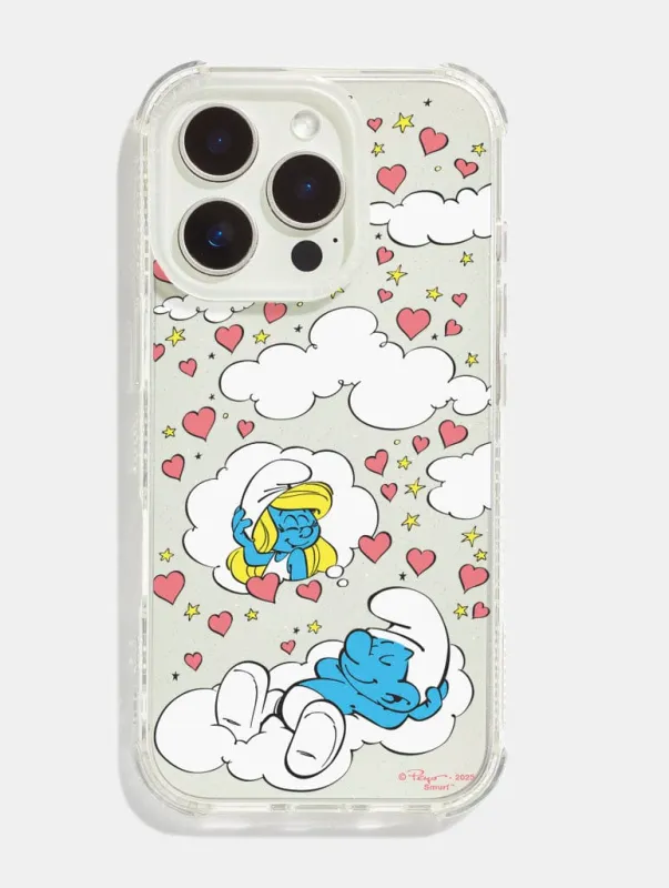The Smurfs Smurfette Love Shock iPhone Case sold by Skinnydip London