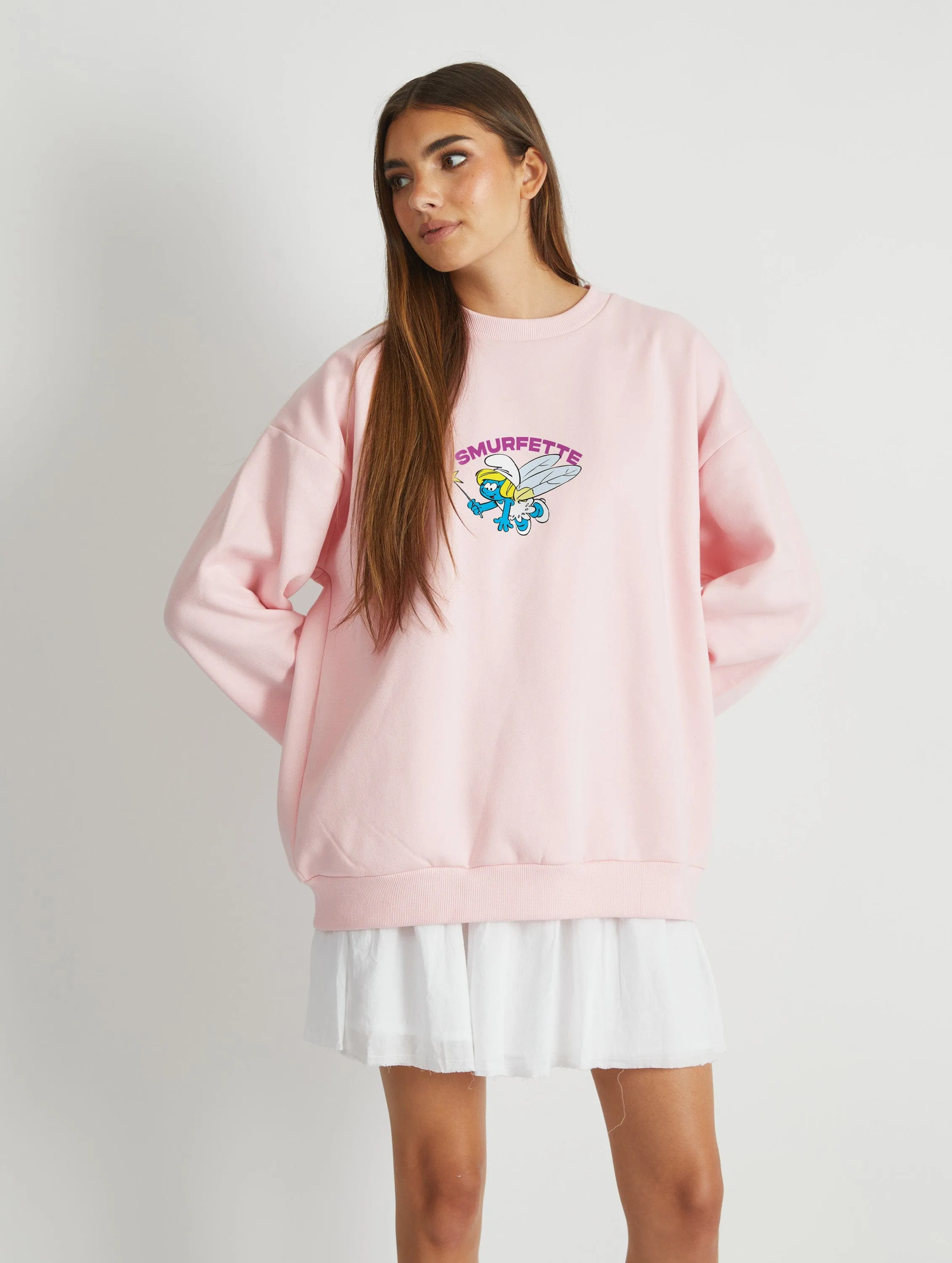 The Smurfs Smurfette Fairy Sweatshirt sold by Skinnydip London product image thumbnail 2