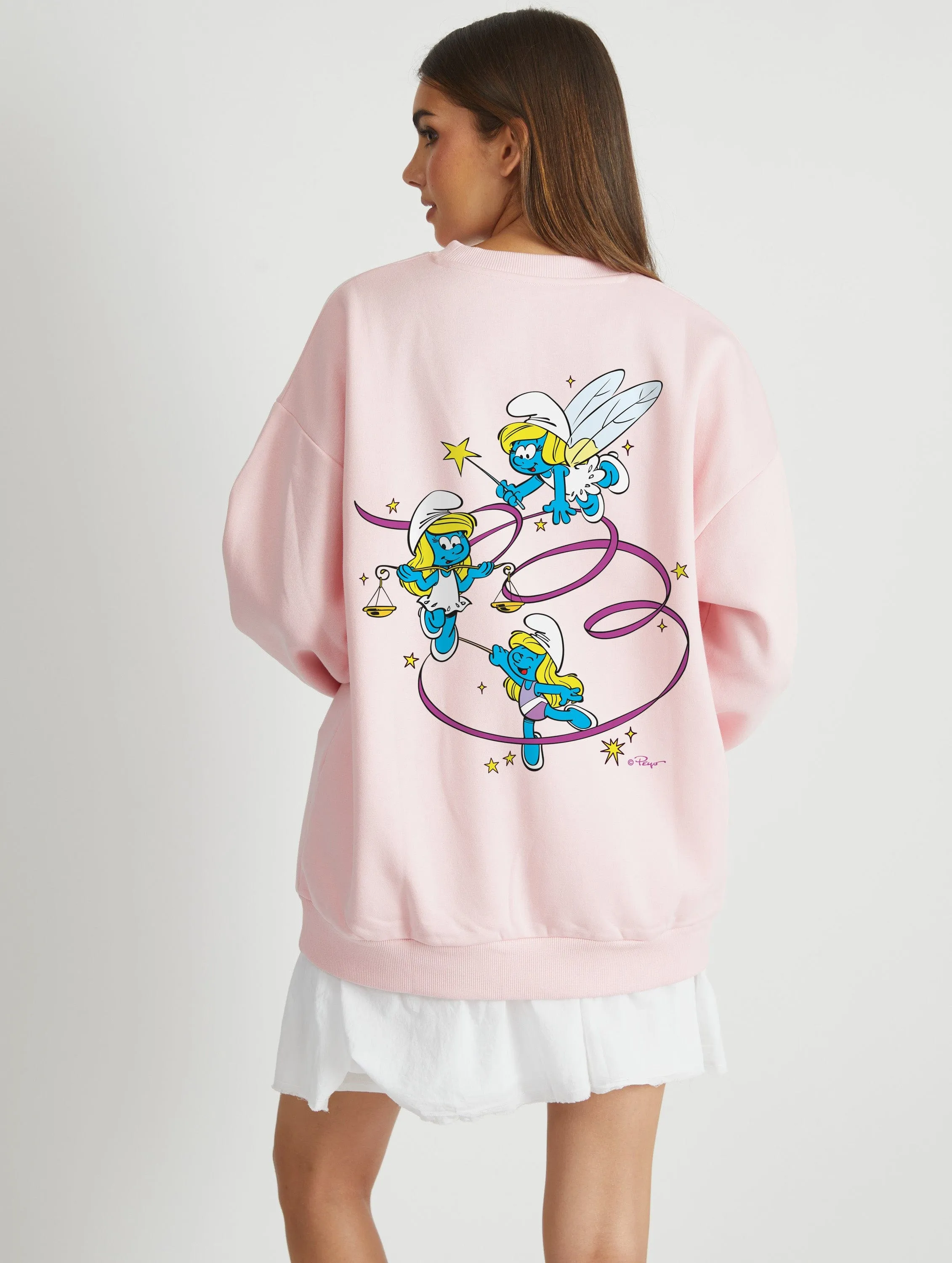 The Smurfs Smurfette Fairy Sweatshirt sold by Skinnydip London