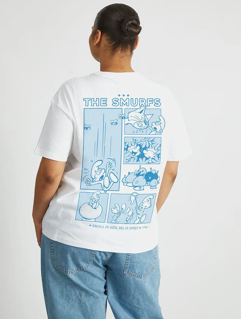 The Smurfs Tonal T-Shirt sold by Skinnydip London
