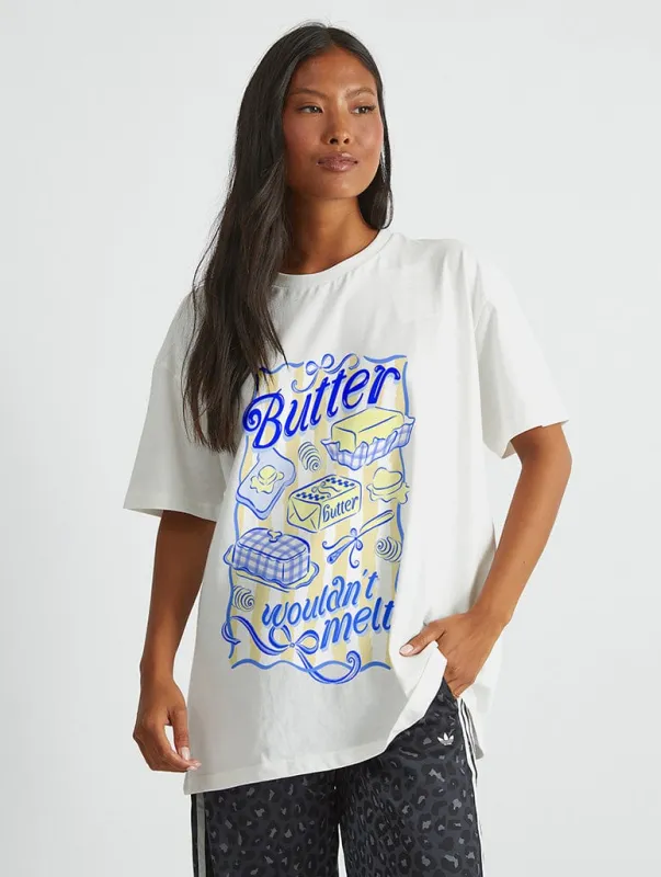 Butter T-Shirt sold by Skinnydip London