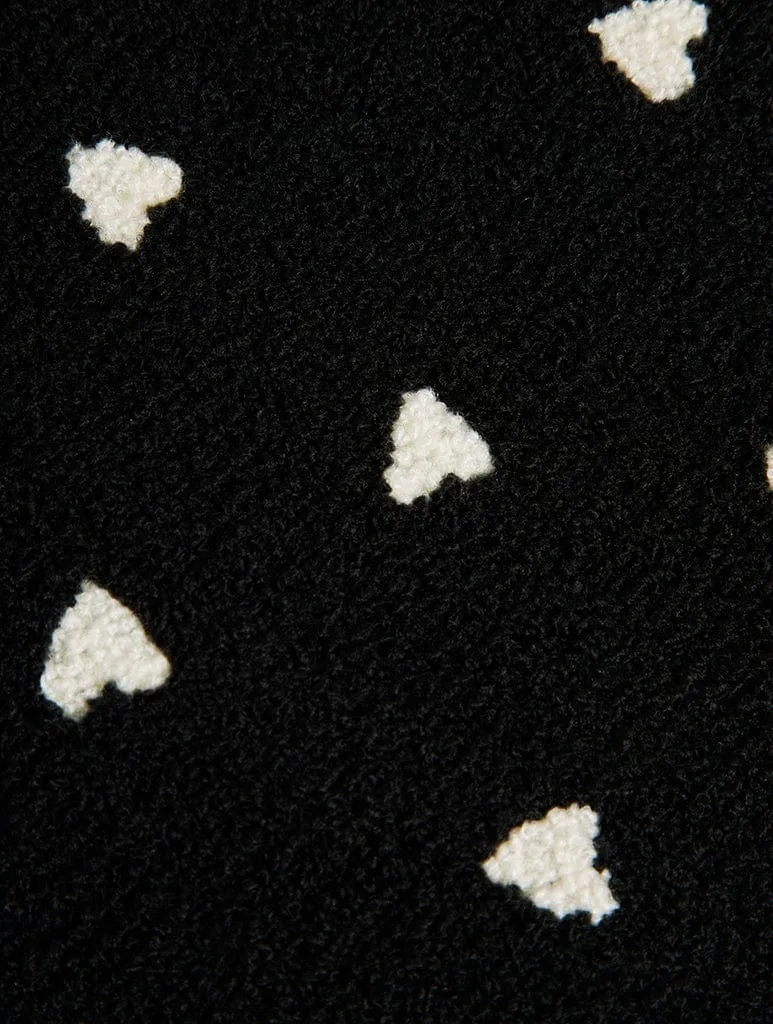 Ditsy Heart Fuzzy Laptop Case sold by Skinnydip London product image thumbnail 5