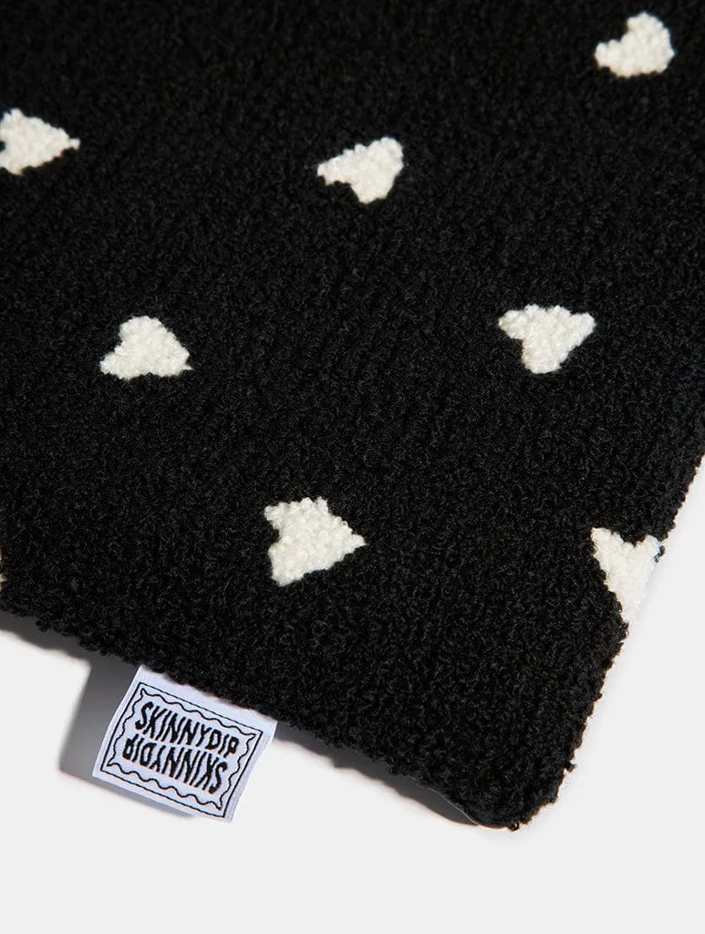 Ditsy Heart Fuzzy Laptop Case sold by Skinnydip London product image thumbnail 4