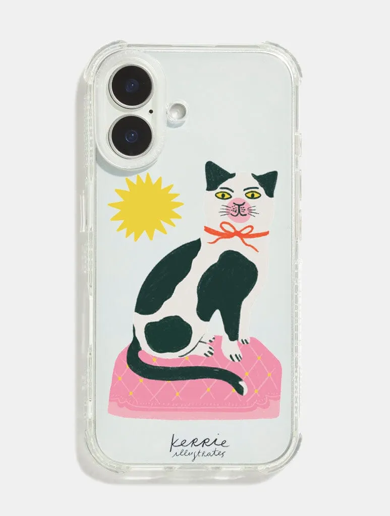 Kerrie Illustrates x Skinnydip Cat Shock iPhone Case sold by Skinnydip London