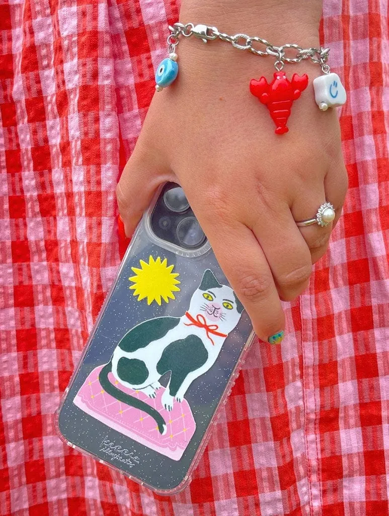 Kerrie Illustrates x Skinnydip Cat Shock iPhone Case sold by Skinnydip London product image thumbnail 4