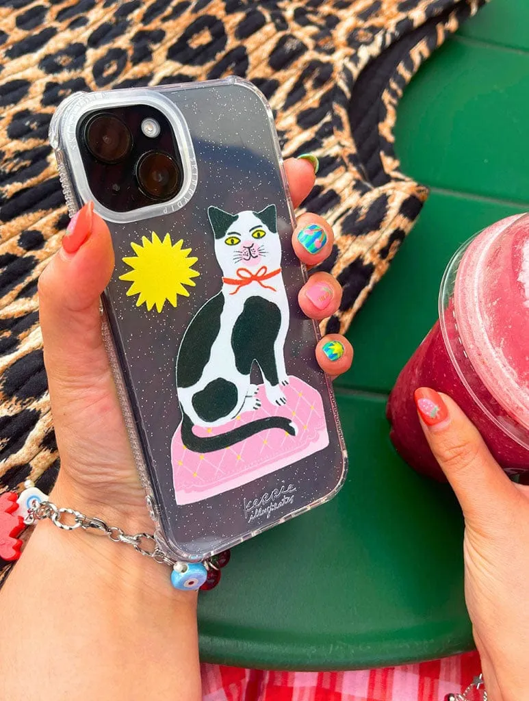 Kerrie Illustrates x Skinnydip Cat Shock iPhone Case sold by Skinnydip London product image thumbnail 2