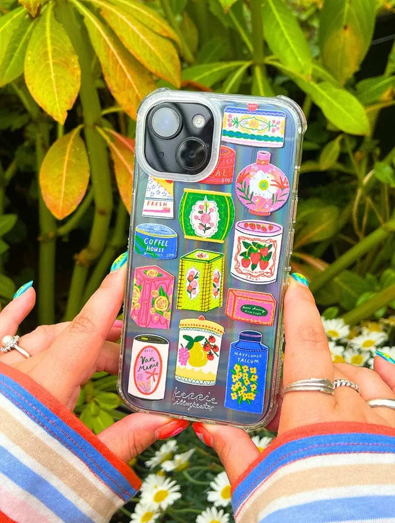 Kerrie Illustrates x Skinnydip Vintage Tins Shock iPhone Case sold by Skinnydip London product image thumbnail 2