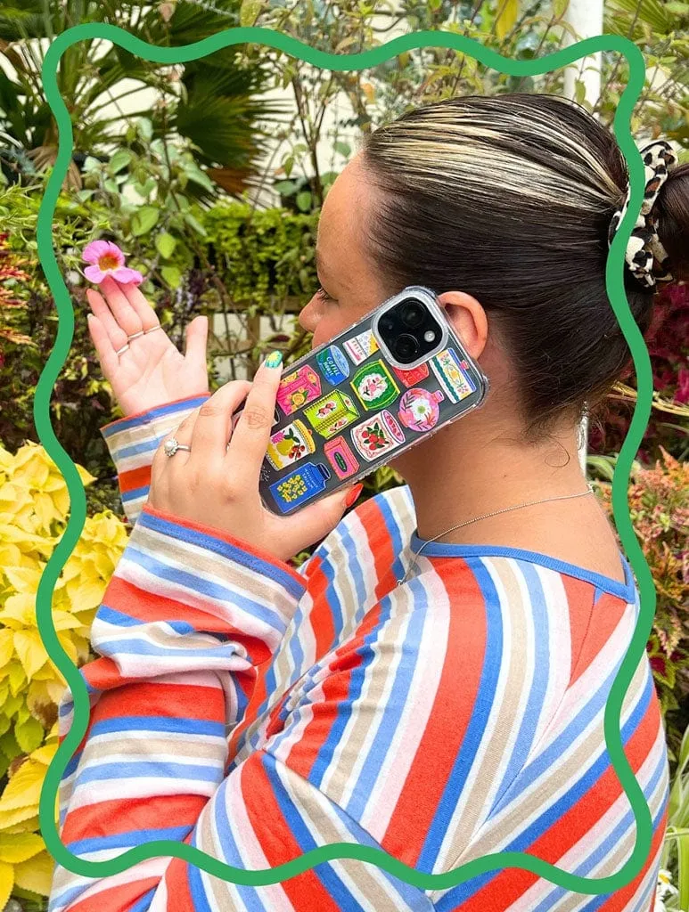 Kerrie Illustrates x Skinnydip Vintage Tins Shock iPhone Case sold by Skinnydip London product image thumbnail 3