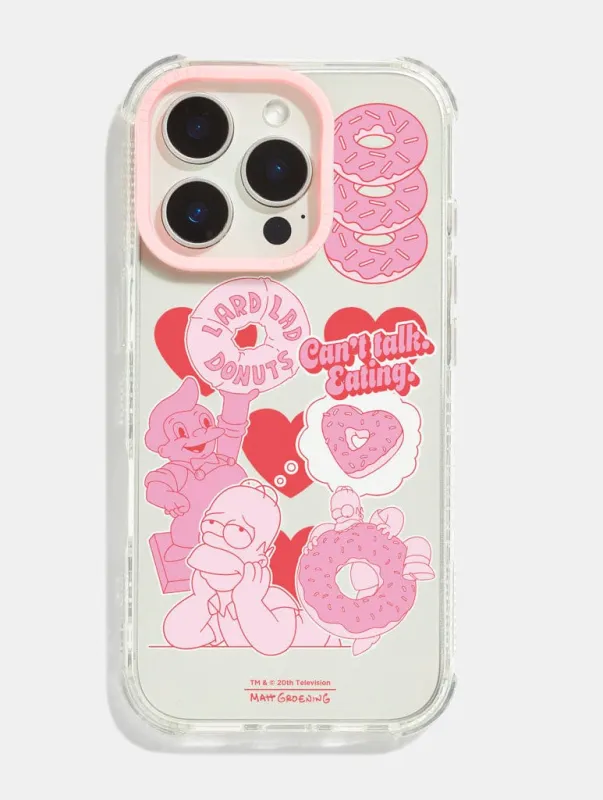 The Simpsons Lard Lard Donuts Shock iPhone Case sold by Skinnydip London