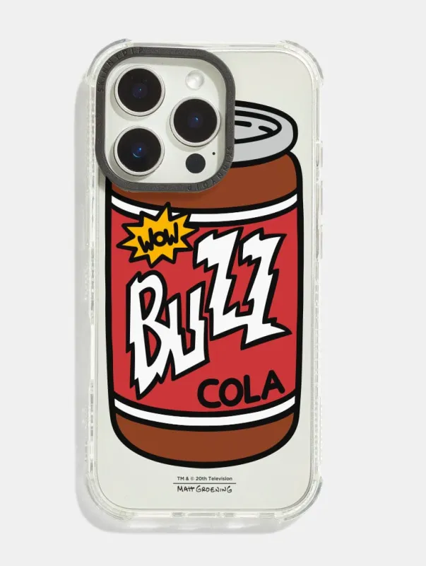 The Simpsons Buzz Cola Shock iPhone Case sold by Skinnydip London