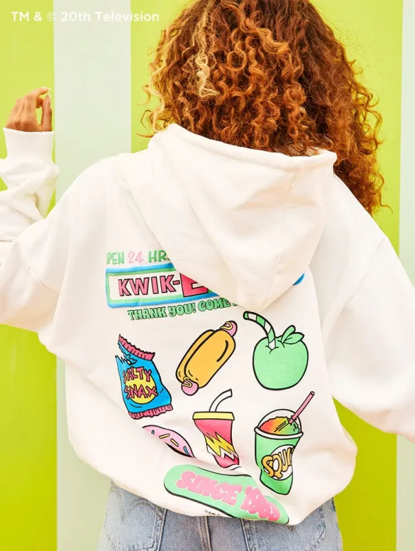 The Simpsons x Skinnydip Kwik-E-Mart Hoodie sold by Skinnydip London