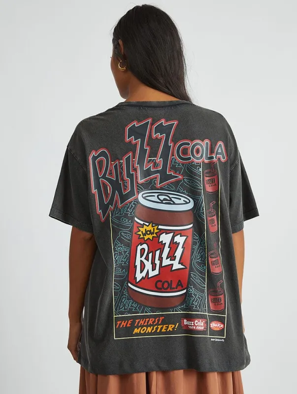 The Simpsons x Skinnydip Buzz Cola T-Shirt sold by Skinnydip London