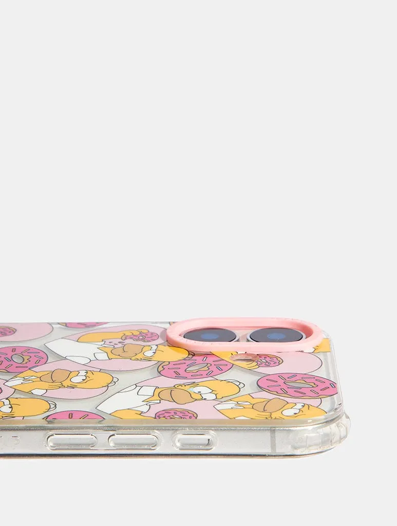 The Simpsons x Skinnydip Donut Lover Shock iPhone Case sold by Skinnydip London product image thumbnail 5