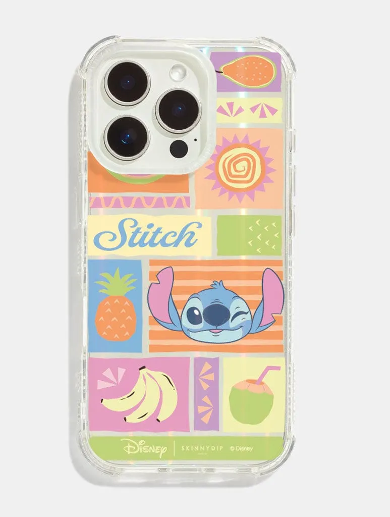 Disney Stitch Collage Shock iPhone Case sold by Skinnydip London