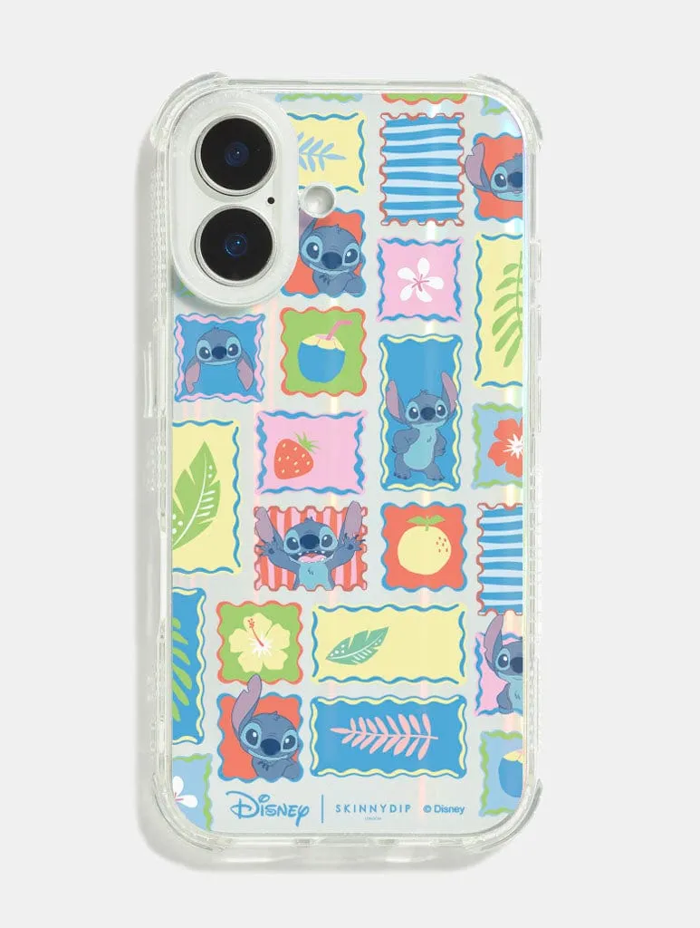Disney Stitch Patchwork Shock iPhone Case sold by Skinnydip London
