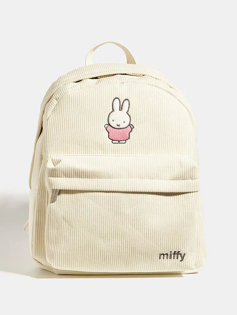 Miffy x Skinnydip Ecru Backpack sold by Skinnydip London