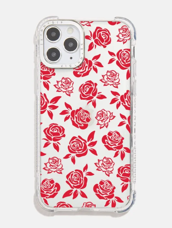 Roses Shock iPhone Case sold by Skinnydip London