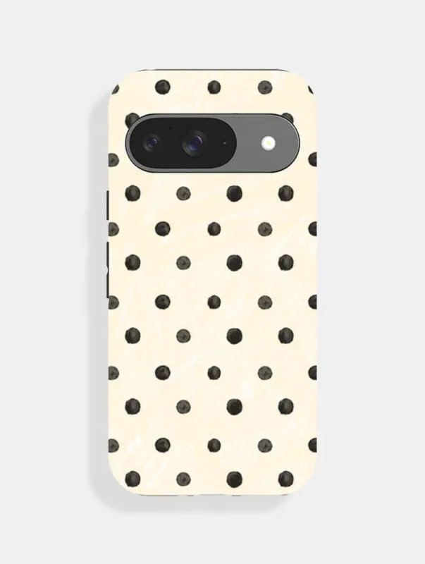 Painted Polka Dot Ultra Protective Google Pixel Case sold by Skinnydip London