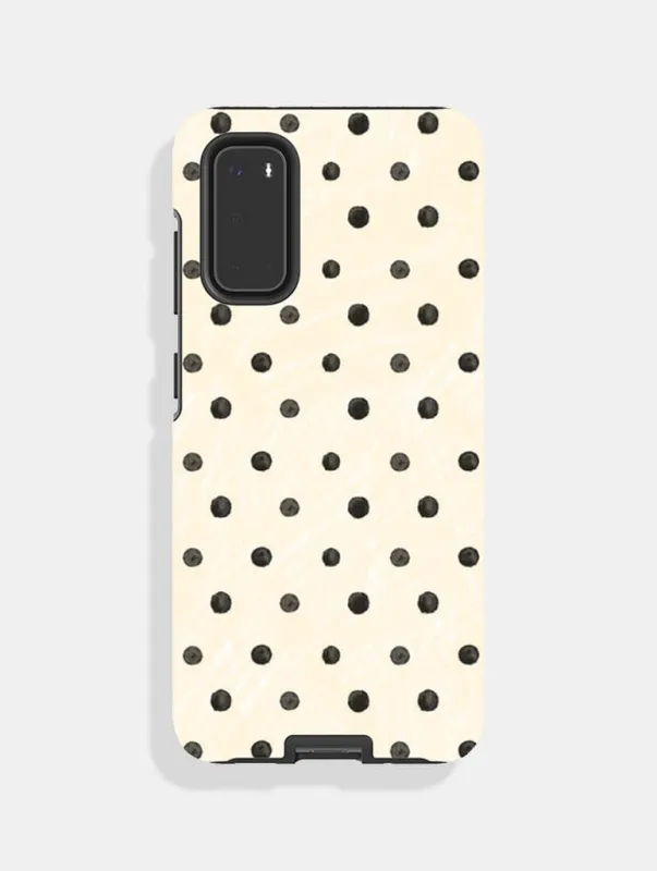 Painted Polka Dot Ultra Protective Samsung Galaxy Case sold by Skinnydip London
