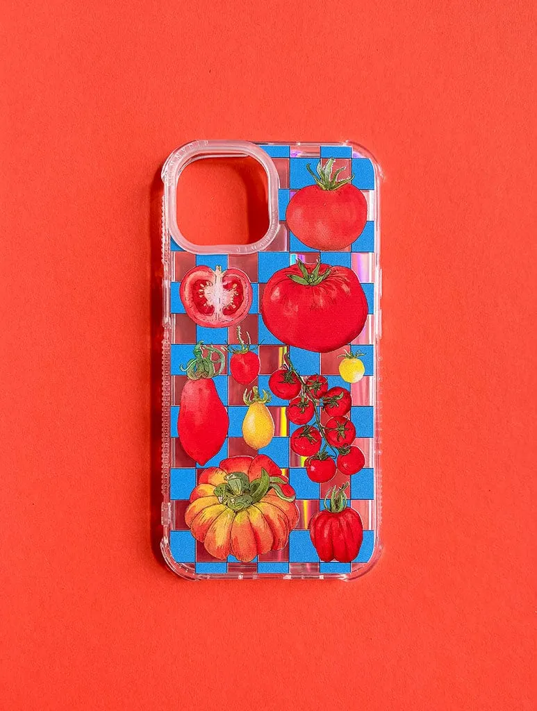 Natdraws x Skinnydip Tomato Girl Shock iPhone Case sold by Skinnydip London product image thumbnail 3
