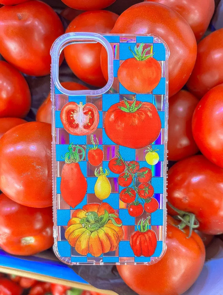Natdraws x Skinnydip Tomato Girl Shock iPhone Case sold by Skinnydip London product image thumbnail 2