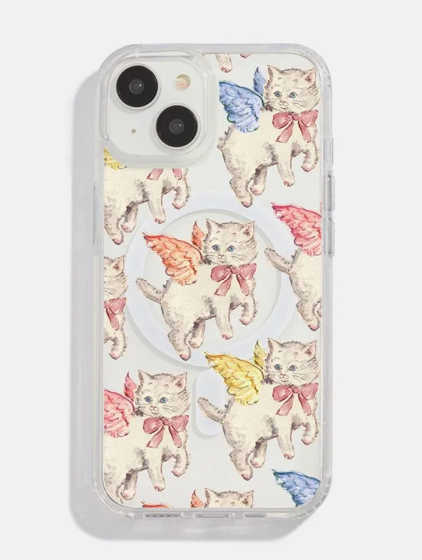 Sophie Amelia Creates x Skinnydip Angel Kittens MagSafe iPhone Case sold by Skinnydip London