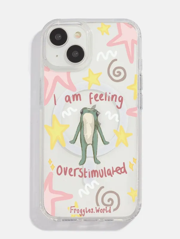 Froggles World x Skinnydip Overstimulated Frog MagSafe iPhone Case sold by Skinnydip London
