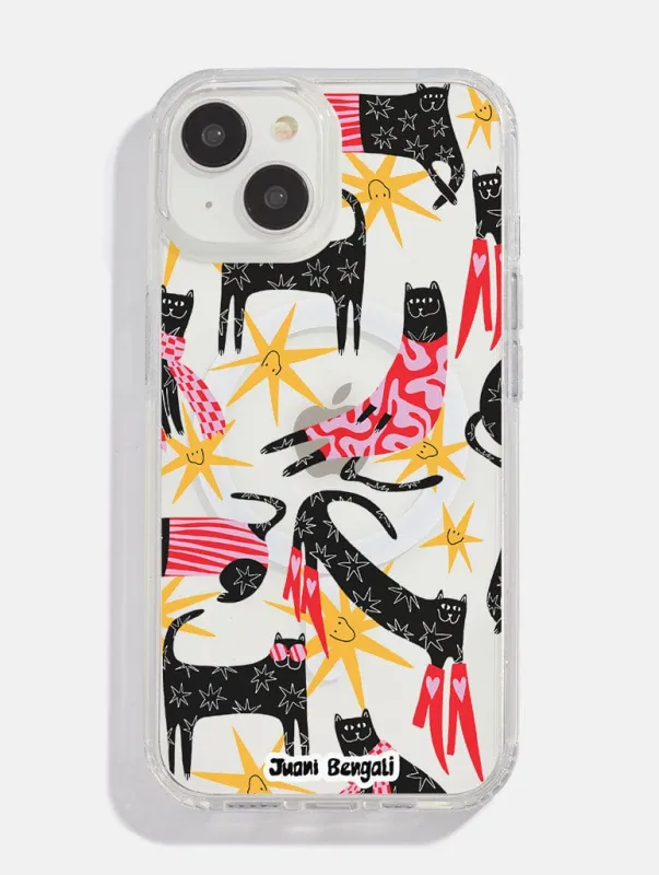Juani Bengali x Skinnydip Cats MagSafe iPhone Case sold by Skinnydip London
