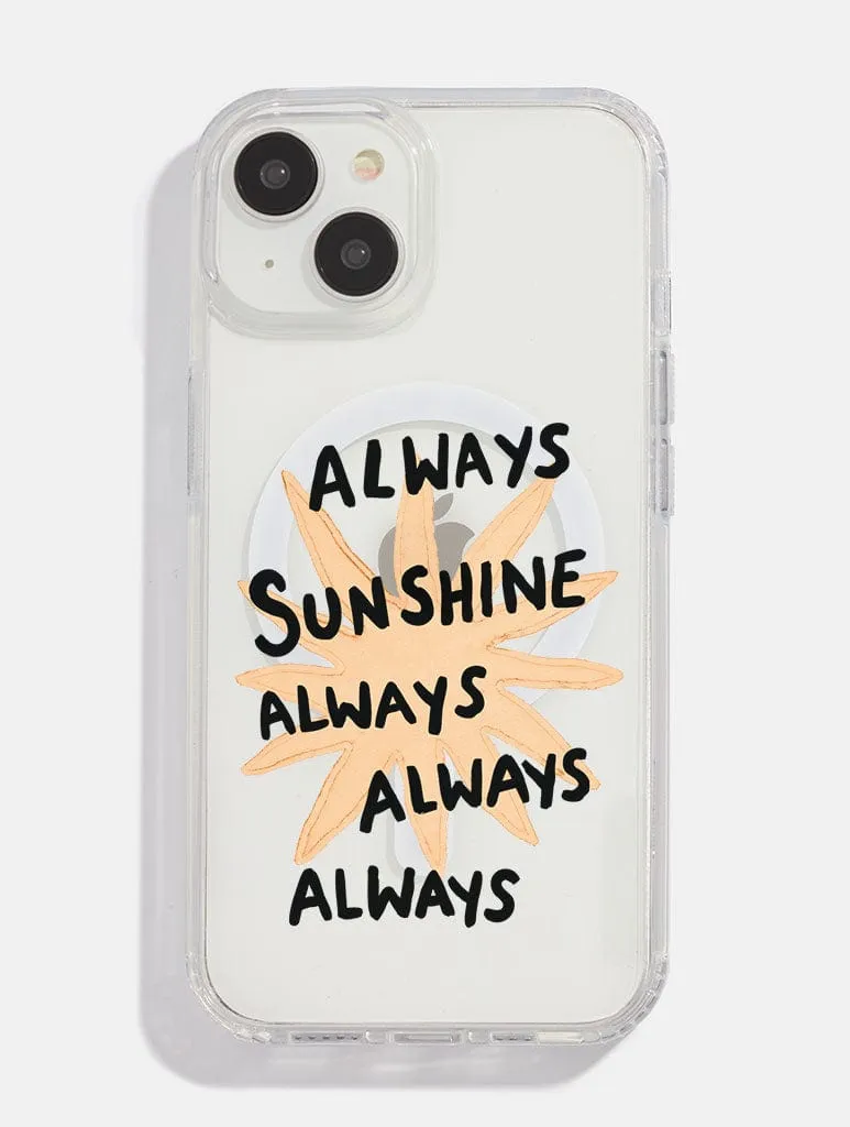 Hand And Palm x Skinnydip Always Sunshine MagSafe iPhone Case sold by Skinnydip London