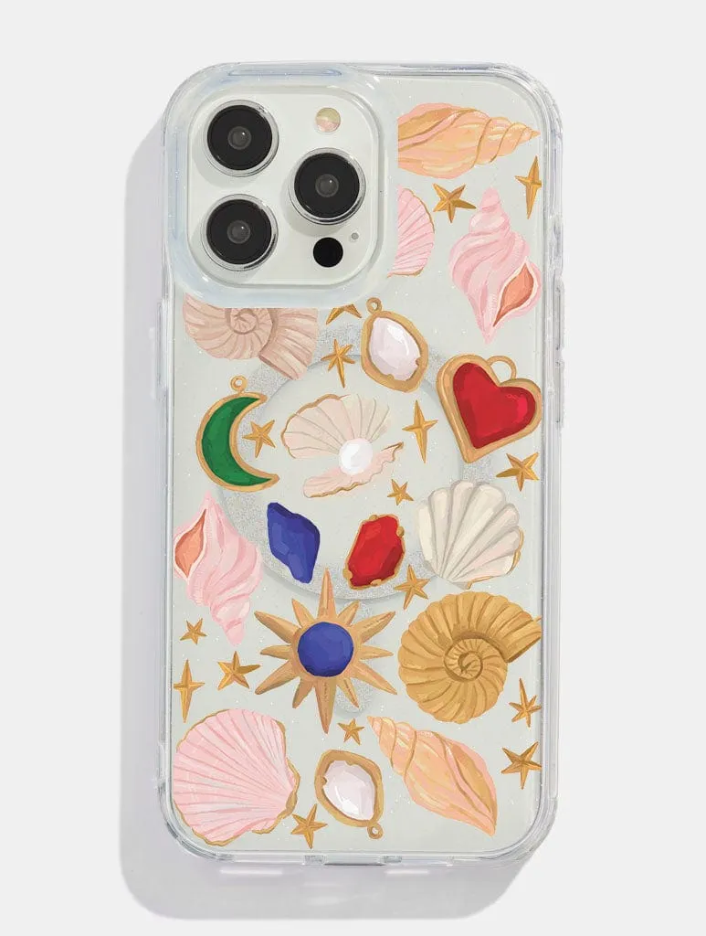 Elizabeth Rachael x Skinnydip Cosmic Shells MagSafe iPhone Case sold by Skinnydip London