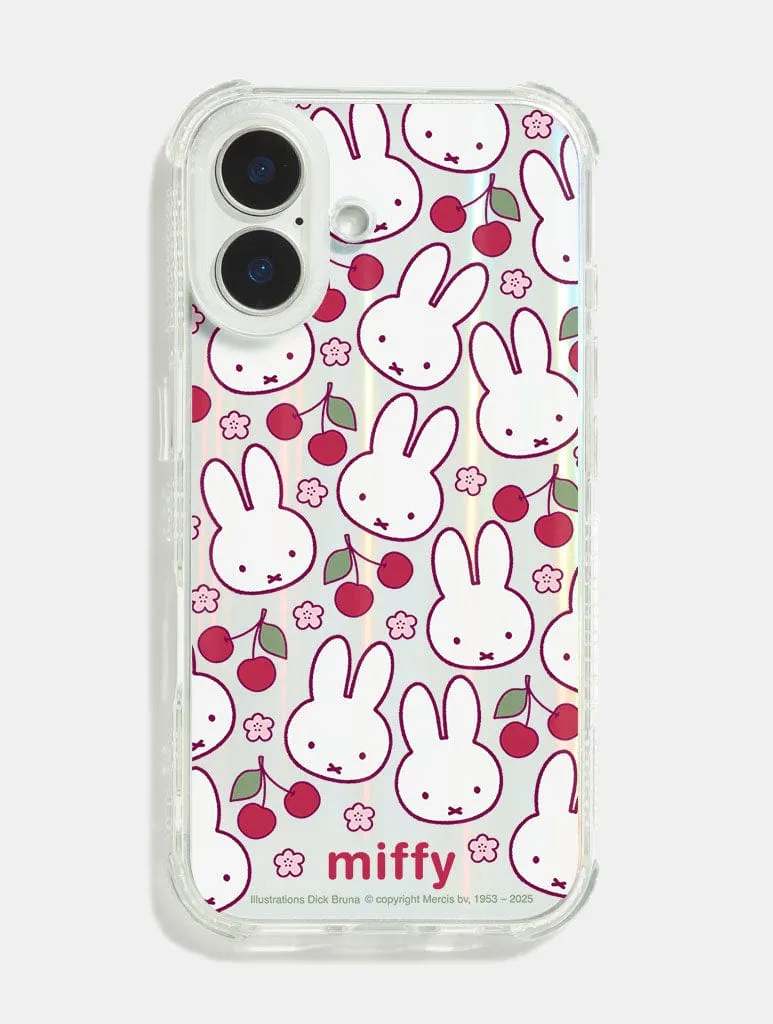 Miffy x Skinnydip Cherry Holo Shock iPhone Case sold by Skinnydip London