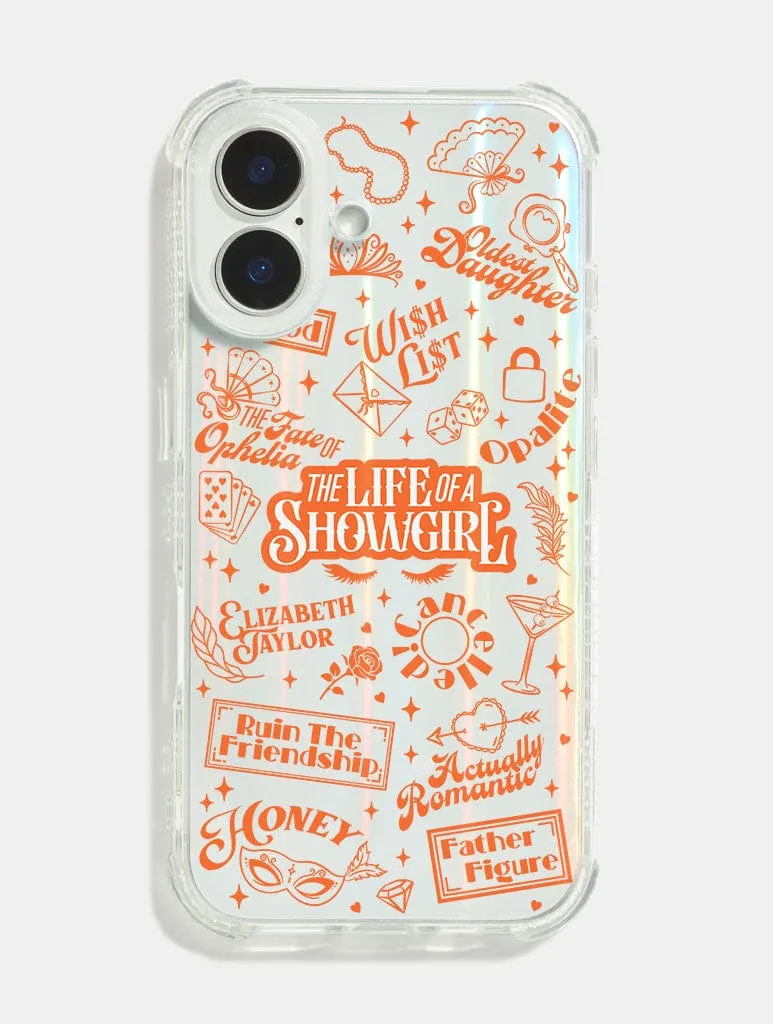 The Life Of A Showgirl Shock iPhone Case sold by Skinnydip London