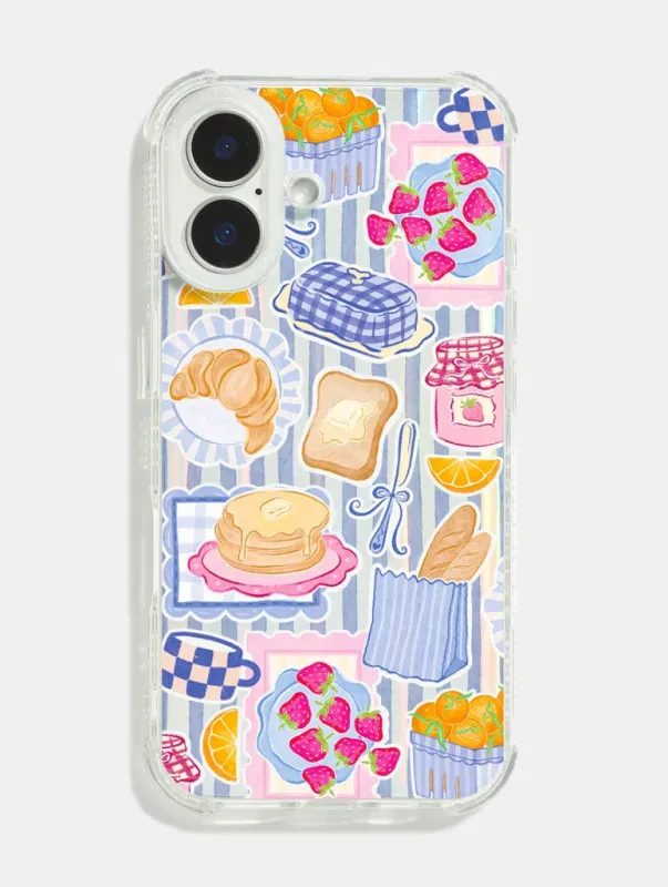 Breakfast Bundle Shock iPhone Case sold by Skinnydip London