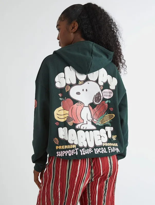 Peanuts x Skinnydip Snoopy Harvest Hoodie sold by Skinnydip London