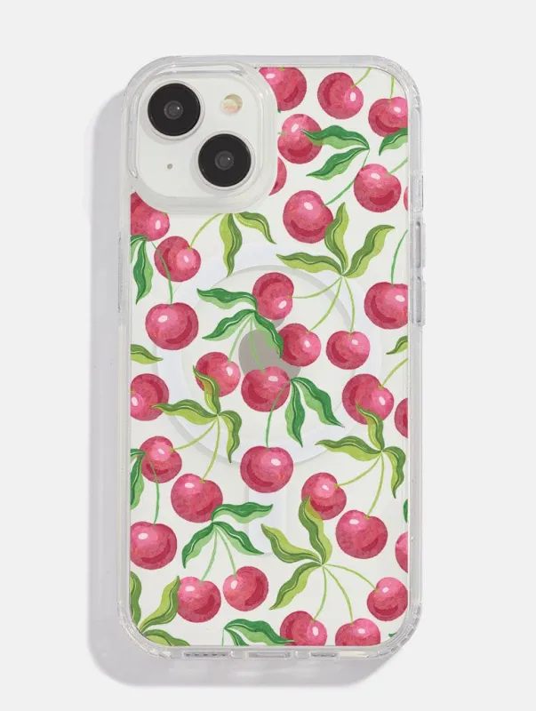 Wild Cherries MagSafe iPhone Case sold by Skinnydip London