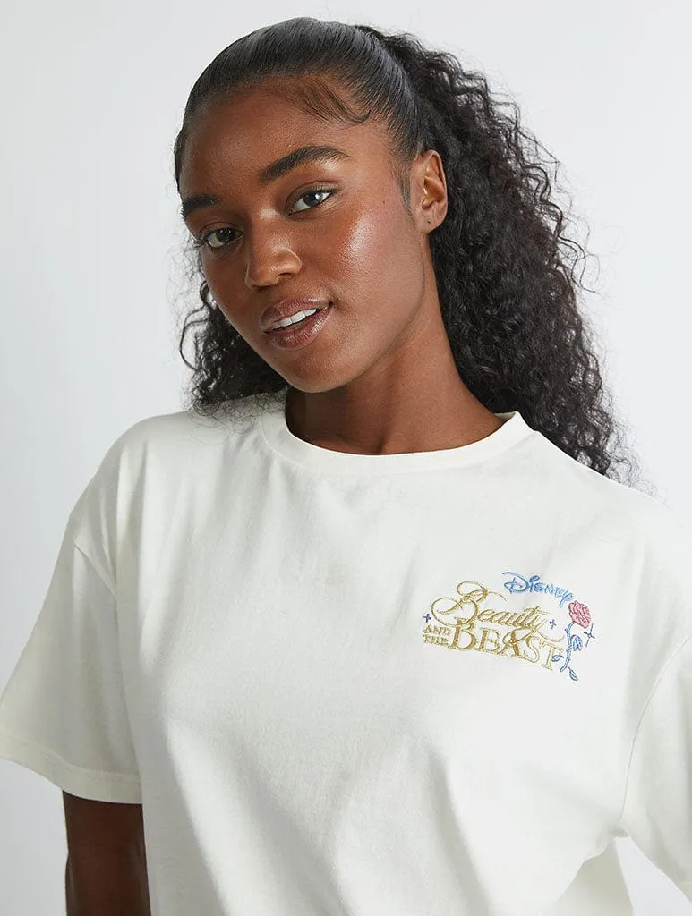 Disney Beauty and The Beast Poster T-Shirt sold by Skinnydip London product image thumbnail 5