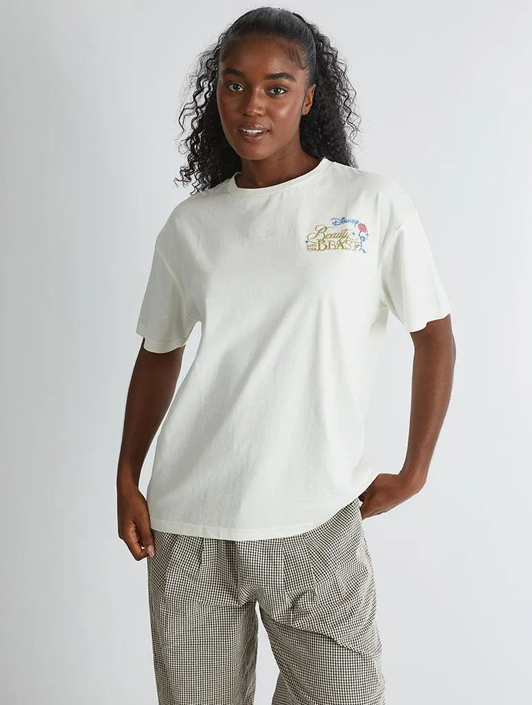 Disney Beauty and The Beast Poster T-Shirt sold by Skinnydip London product image thumbnail 2
