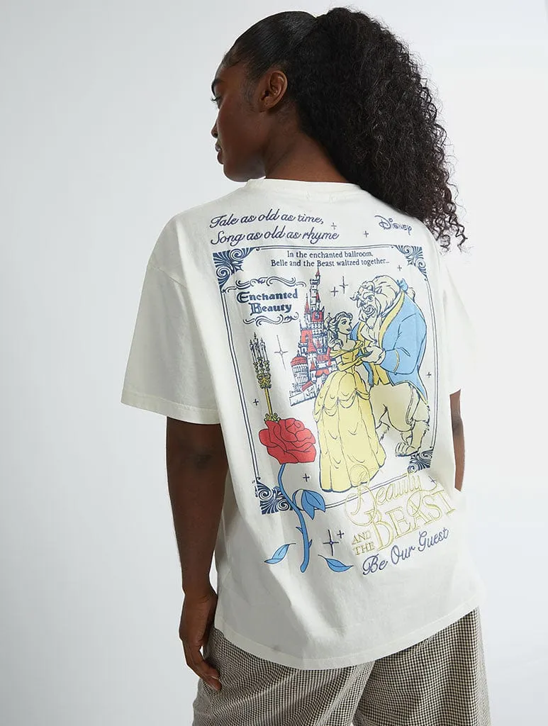 Disney Beauty and The Beast Poster T-Shirt sold by Skinnydip London product image thumbnail 3