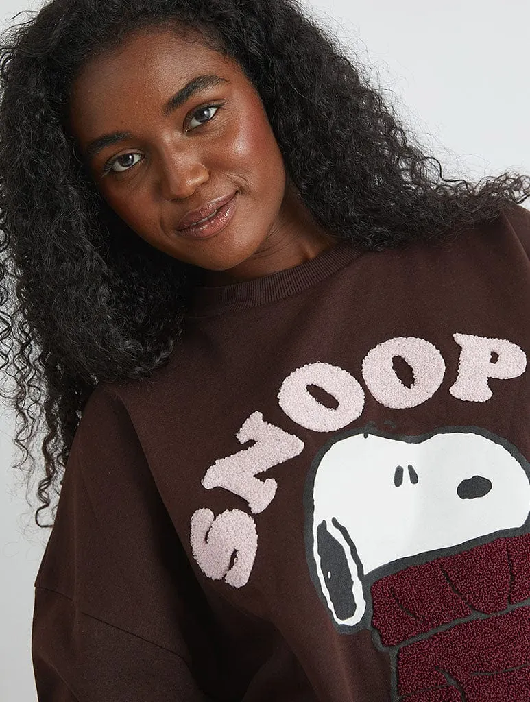 Peanuts x Skinnydip Snoopy Wrap Up Warm Sweatshirt sold by Skinnydip London product image thumbnail 3
