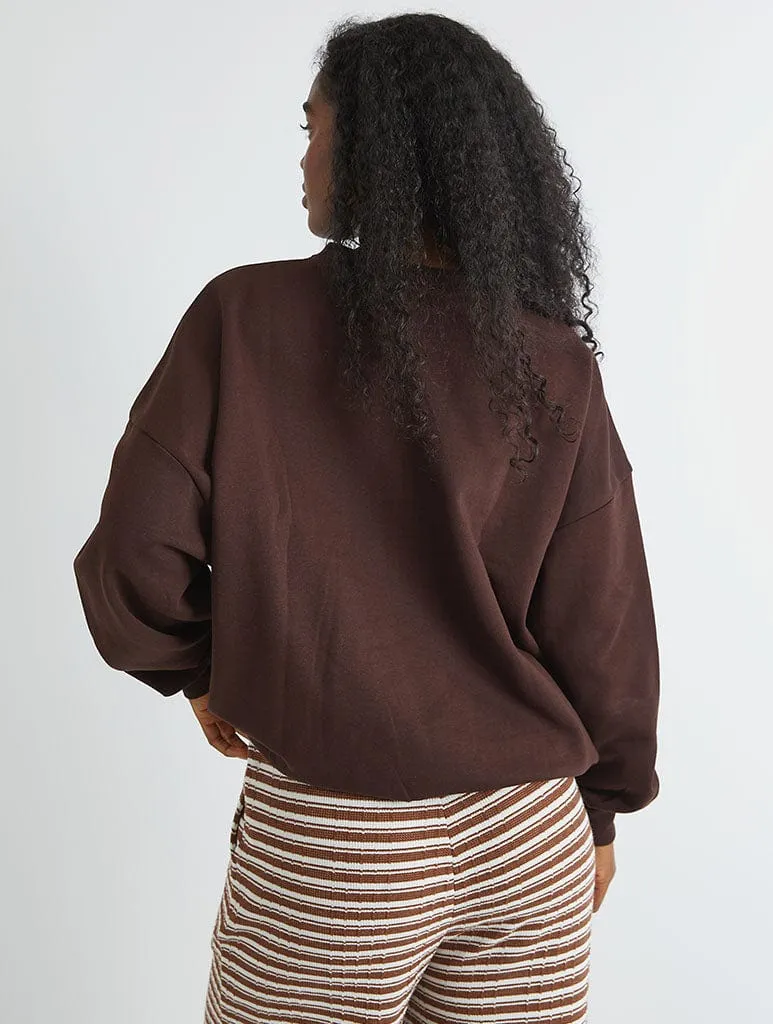 Peanuts x Skinnydip Snoopy Wrap Up Warm Sweatshirt sold by Skinnydip London product image thumbnail 5