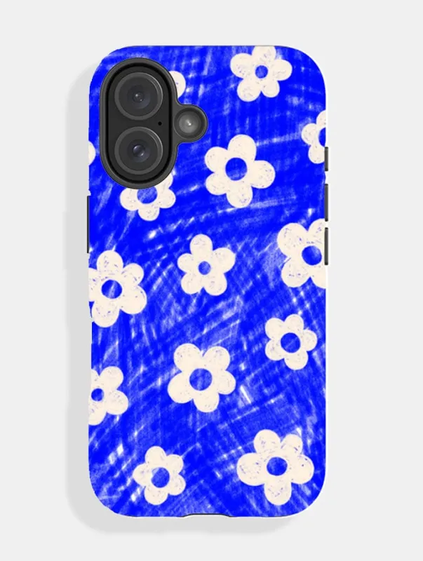 Sketchy Flower Ultra Protective iPhone Case sold by Skinnydip London
